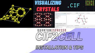 How to install CIF2Cell [upl. by Blasien]