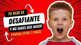 😡 Descubre 7 Pasos para ESTABLECER LÍMITES con Niños DESAFIANTES [upl. by Ange]