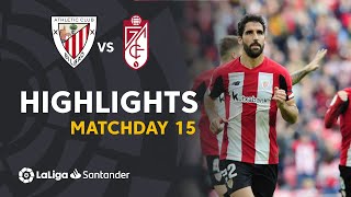 Highlights Athletic Club vs Granada CF 20 [upl. by Freida236]