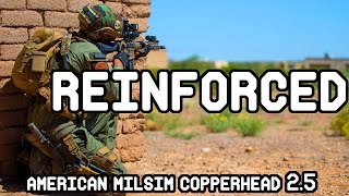 American Milsim Copperhead 25 Reinforced Krytac SPR MK2 AEG [upl. by Nnylharas]