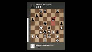 Hikaru LOOSES to 2336rated WGM Josefine Heinemann at Pro Chess League 2023 [upl. by Sadinoel693]