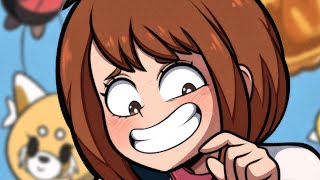 Uraraka x Midoriya  That was close  My Hero Academia Comic Dub┃MHA [upl. by Levitan]