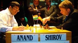 Alexei Shirov vs Viswanathan Anand  CaroKann  2011 Masters Tournament [upl. by Aitnwahs776]