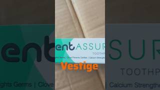 Dent Assure Toothpaste vestige [upl. by Ettie962]