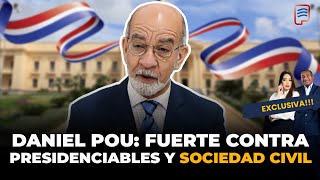 DANIEL POU POLITÓLOGO ¡SE COME A LOS PRESIDENCIABLES Y PARTE DE LA SOCIEDAD CIVIL🔥🤔 [upl. by Maleki]