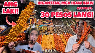 TRENDING GIANT IHAW IHAW NA DINUDUMOG SA TAGUIG  MANILA STREET FOOD  GIANT ISAW TUMBONG BBQ ETC [upl. by Hamlet913]