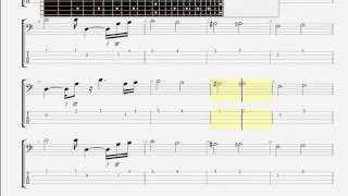 Blind Faith Can t Find My Way Home BASS GUITAR TABLATURE [upl. by Akehsay]