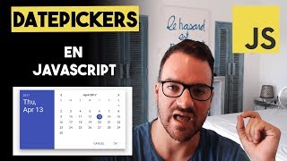 LES DATEPICKERS EN JAVASCRIPT [upl. by Efram693]