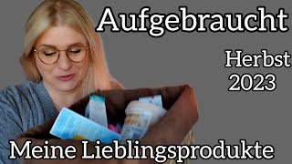 Meine aufgebrauchten Lieblingsprodukte [upl. by Boycey32]