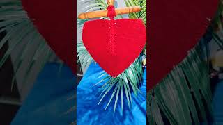 Macrame leaf 🌿 youtubeshorts art artandcraft macramethread creativity craft [upl. by Eanaj]