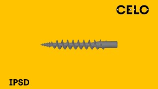 How to fix directly into ETICS Insulation screw plug IPSD 80 [upl. by Presber991]