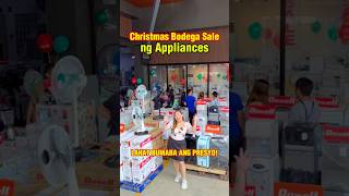 Christmas Bodega Sale Ng Appliances  Lahat Bumaba Ang Presyo [upl. by Baptista]