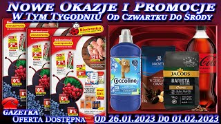 Biedronka Nowa Gazetka Promocyjna Od Czwartku 26012023  W Tym Tygodniu  Nowe Okazje i Promocje [upl. by Ennovihs]