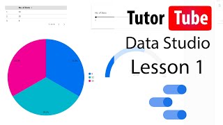 Google Data Studio Tutorial  Lesson 1  Accessing Data Studio and Creating a new File [upl. by Zoeller]