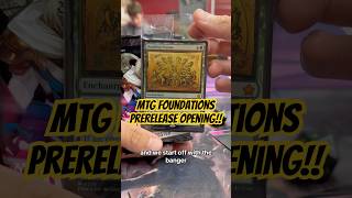 THE BEST MTG Foundations Prerelease Kit 🔥 Magic The Gathering Opening [upl. by Hubert]