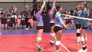 2024 Sunshine Volleyball Classic MSVC 13U Adidas Melanie vs St Pete 13 Teal [upl. by Aeriel825]