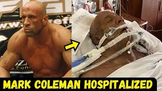 UFC Legend Mark Coleman Hospitalized After Saving Family From House Fire [upl. by Ailbert678]