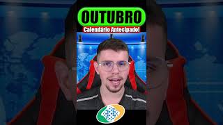 NOVO CALENDÁRIO de OUTUBRO do INSS ANTECIPADO para APOSENTADOS e PENSIONISTAS [upl. by Weiser]