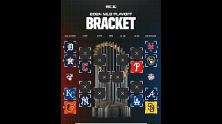 My MLB Postseason Bracket Predictions [upl. by Nikolaos]