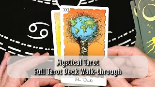 Mystical Tarot Deck Review amp Flip Through [upl. by Jerrie]