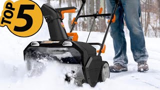 TOP 5 Best Snow blowers Today’s Top Picks [upl. by Granthem]