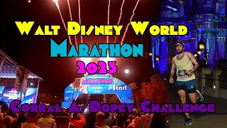 RunDisney Walt Disney World Marathon 2023  Dopey Challenge [upl. by Piotr]