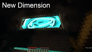 what if minecraft added a new dimension [upl. by Dawes]