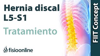 Tratamiento de la hernia discal L5 y S1 izquierda o quinta lumbar y sacro [upl. by Kelwin]