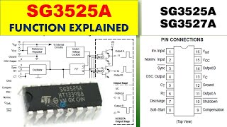 276 SG3525A  SG1525A  SG2525A Pulse Width Modulation PWM  SMPS Controller [upl. by Oiceladni]