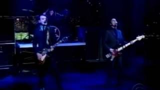 Alkaline Trio  All On Black Live On Letterman [upl. by Eckel416]