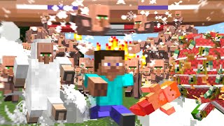 WAIT WHAT The Rise of Villager Minecraft IX [upl. by Cissy574]