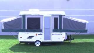 Hanna Trailer Pop Up Camper Video  Pop Up Camper For Sale [upl. by Jerz]