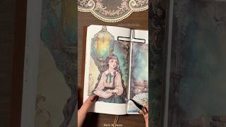 Emerald amp Turquoise 💚📚 asmr scrapbooking journaling creativejournaling scrapbookingideas [upl. by Rehpotsihrc]