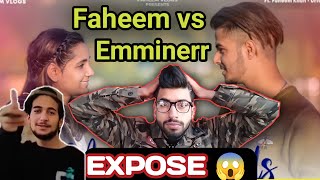 the Eminer vlogs  Reply roast to emminerr  Faheem chapri [upl. by Sanferd]