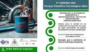 MEJORA DE LA EFICIENCIA ENERGÉTICA Y MEDIOAMBIENTAL EN CICLOS INDUSTRIALES TERMODINÁMICOS [upl. by Hamburger]