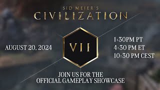 🔴 REACTION ∥ Civ 7 Gameplay Showcase [upl. by Glassco]