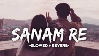 Sanam Re Slowed Reverb Song  Arijit Singh  biggie song video [upl. by Vacuva]