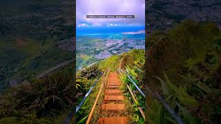 Haiku Stairs Oahu Hawaii USA [upl. by Cacie]