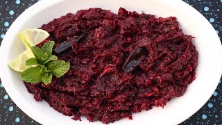 বীট ভাজি  বীটরুট ভাজি  BeetRoot Vaji  Sautéed Beetroot  Beetroot Recipe [upl. by Koerlin]