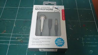 Unboxing MINI KARAOKE MICROPHONE [upl. by Akram10]