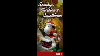 Snoopys Christmas Countdown  Day 1  CollectPeanutscom [upl. by Cherry]