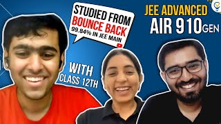 AIR 910 🔥in JEE ADVANCED 2023 from Vora Classes Crash Course iit jee iitjee motivation success [upl. by Burck]