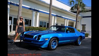 1979 Z28 Camaro 2750000 2394051970 Tom wwwmusclecarkingcom [upl. by Persian]