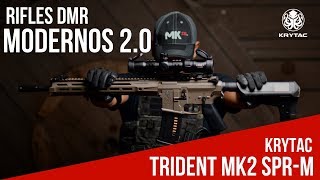 RIFLES DMR MODERNOS 20  KRYTAC TRIDENT MK2 SPRM  AIRSOFT REVIEW EN ESPAÑOL [upl. by Lello]