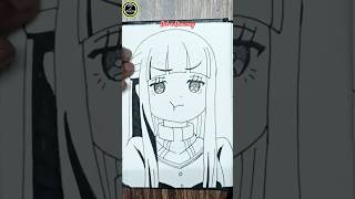 How to draw anime girl Pouting face🤢 fern pouting frieren drawinganime animegirl [upl. by Daas595]