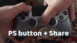 How to connect PS4 controller if blinking white [upl. by Adamis]