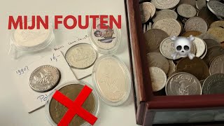 Top 5 quotFOUTENquot met munten verzamelen  Munten Fake amp niet verkoopbaar [upl. by Felicity132]