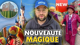 LES NOUVEAUTÉS DE DISNEYLAND PARIS RETOUR DE LA MAGIE [upl. by Mischa]