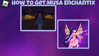 Roblox How to get Musa Enchantix in Elemental Faes Tutorial [upl. by Adnoval331]