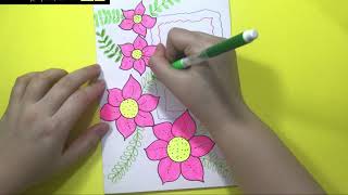 Cách Vẽ Thiệp Tặng Thầy Cô 2011 How to draw a card [upl. by Euginimod349]